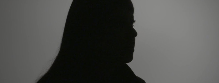 Silhouette of a woman
