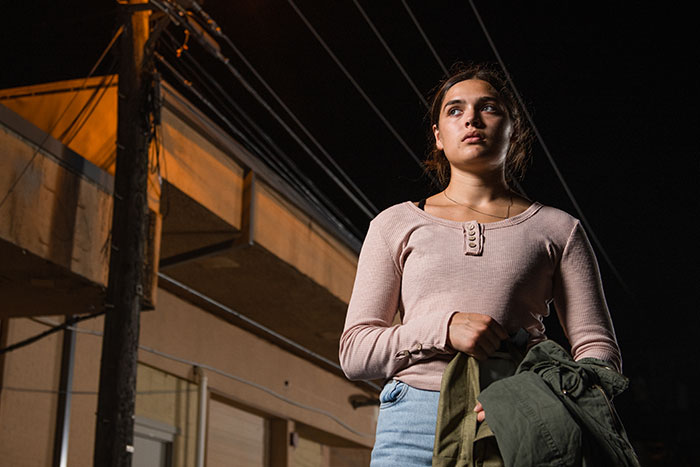 homeless girl walking alone at night | Covenant House New Orleans